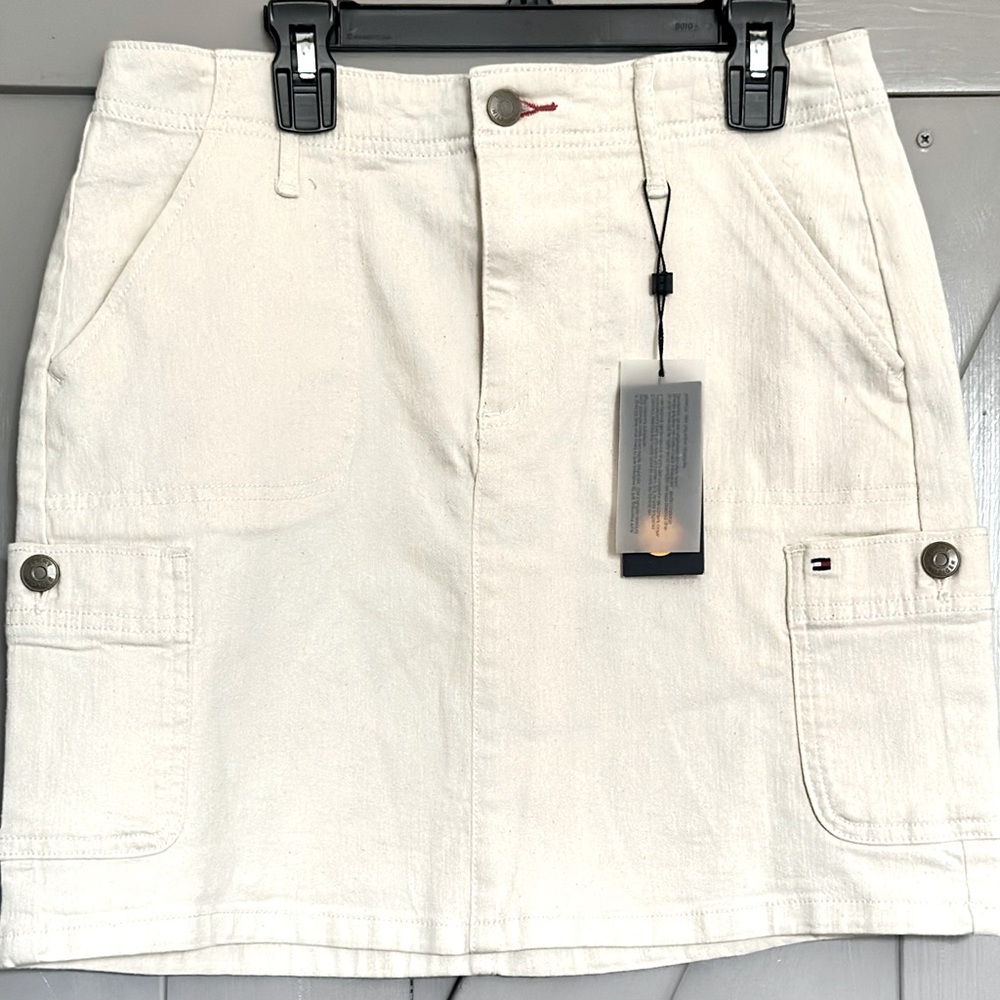 🆕 NWT Tommy Hilfiger SZ  2 Kahki Women's Skirt